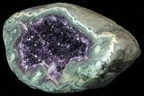 Beautiful Amethyst Crystal Geode - Uruguay #59584-2